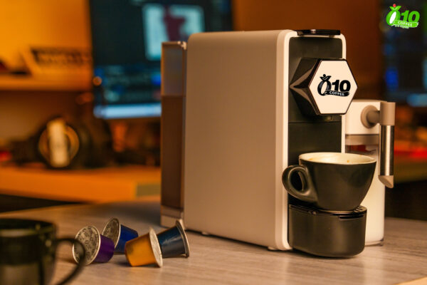 O-10 Opresso Nespresso Compatible Capsule Coffee Machine with Milk Frother
