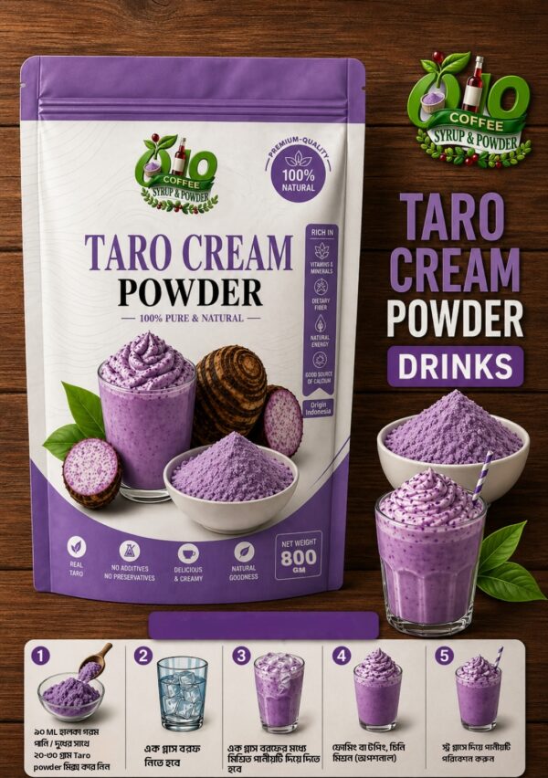Taro Cream Powder